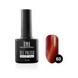 TNL Гель-лак Кошачий глаз №60 китайский красный, 10 мл.