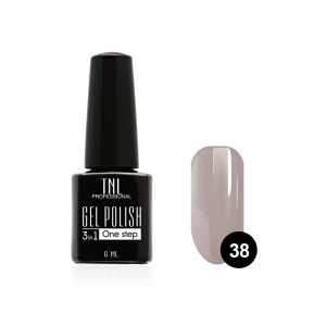 TNL Гель-лак 3 в 1 №38 маренго-клер, 6 мл.