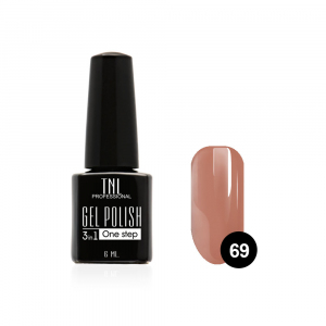 TNL Гель-лак 3 в 1 №69 спелый персик, 6 мл.