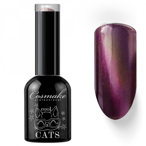 Cosmake 36 Гель-лак Кошачий глаз Серо-розовый, 11 мл.