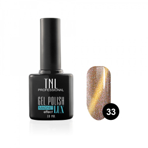 TNL Гель-лак Magnet Lux №33 блестящая античная латунь, 10 мл.