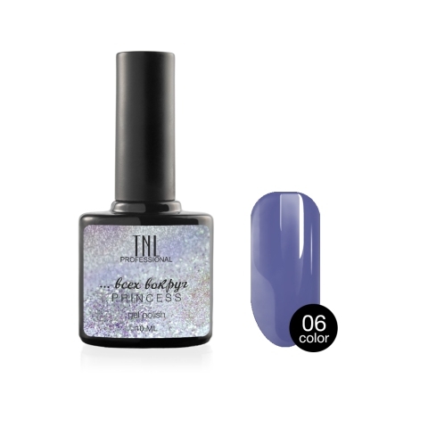 TNL Гель-лак Princess color №06, 10 мл. 