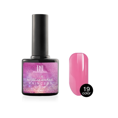 TNL Гель-лак Princess color №19, 10 мл.