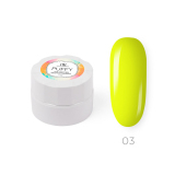 TNL Гель-мусс дизайн объем Puffy №03 Яркий лимон, 6 мл.