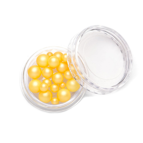 TNL Жемчуг микс №08 - желтый