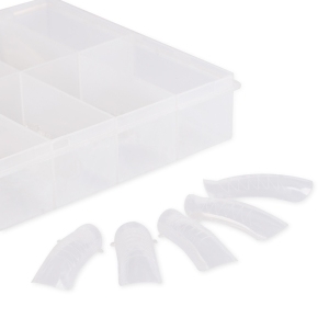 TNL Верхние формы для наращивания ногтей №2 Натуральный изгиб, 120 шт.