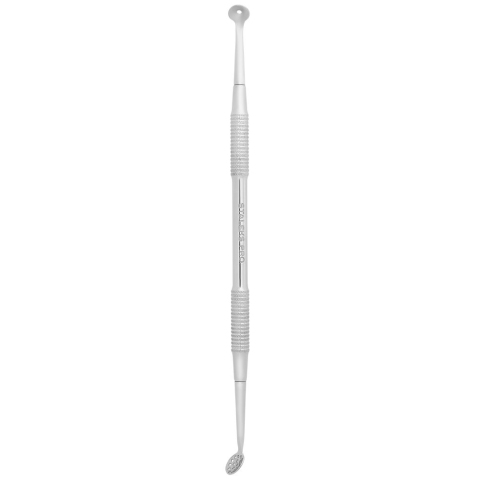 ZE-20/2 Ложка УНО косметологическая 2-сторонняя EXPERT 20 TYPE 2 (прямоугольная шумовка 19 отверстий)