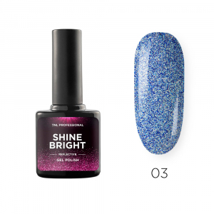 TNL Гель-лак Shine bright №03 - Звездный небосвод, 10 мл.