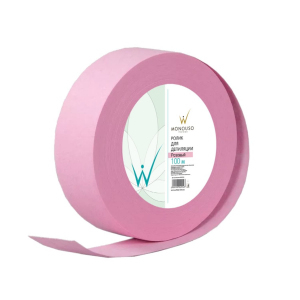 Ролик для депиляции 7 см*100 м ITALWAX Розовый