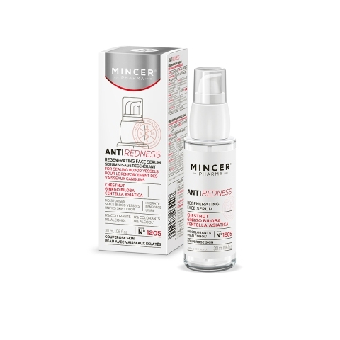MINCER Регенерирующая сыворотка для лица для укрепления сосудов №1205, 30 мл.