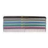 Riff Р301 А Расческа рабочая для стрижки, комбинированная, красная