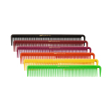 Riff Р403 А Расческа разделительная, универсальная, оранжевая