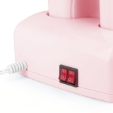 TNL Воскоплав на две кассеты розовый