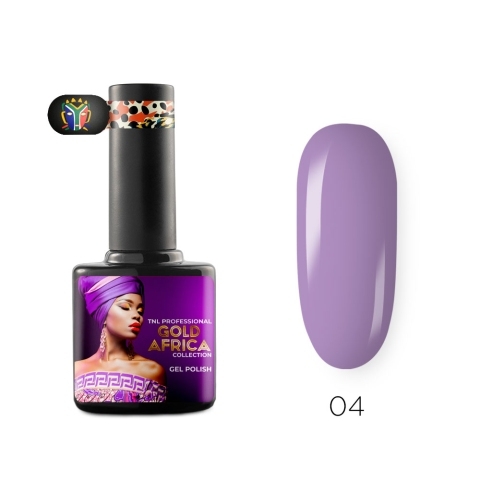 TNL Гель-лак GOLD Africa №04-Сиреневая Лимпопо, 10 мл.