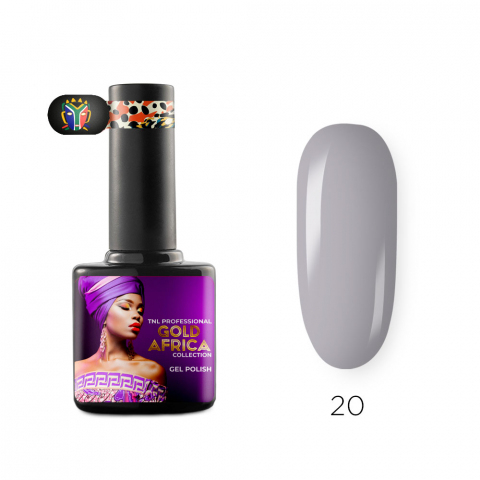 TNL Гель-лак GOLD Africa №20-Тропический дождь, 10 мл.
