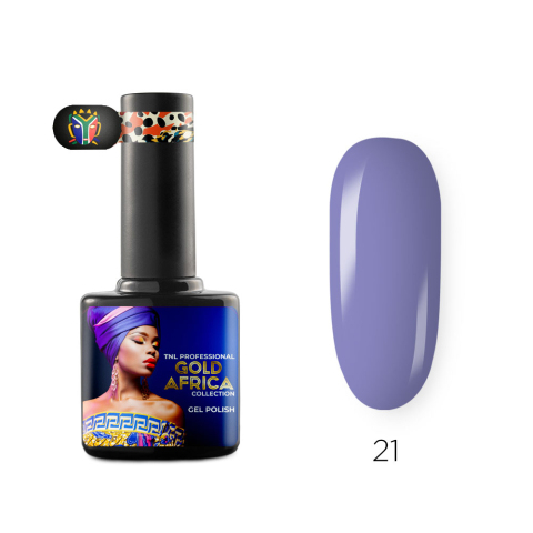 TNL Гель-лак GOLD Africa №21-Голубой носорог, 10 мл.
