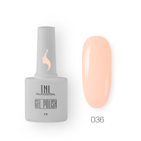 TNL Гель-лак 8 Чувств №036 бисквитный, 10 мл.