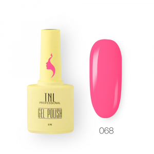 TNL Гель-лак 8 Чувств №068 малиновый щербет, 10 мл.