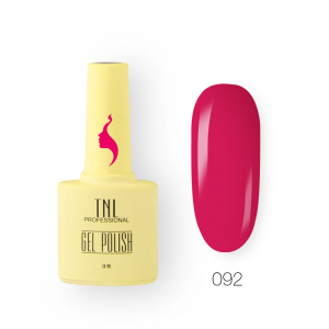 TNL Гель-лак 8 Чувств №092 вишневый пунш, 10 мл.