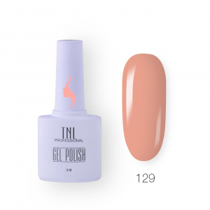 TNL Гель-лак 8 Чувств №129 пыльный коралл, 10 мл.