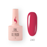 TNL Гель-лак 8 Чувств №240 рубиновое колье, 10 мл.