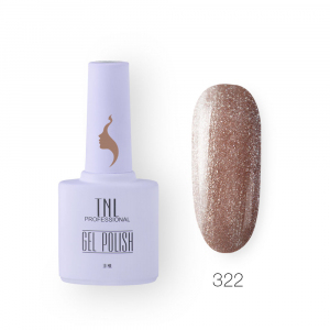 TNL Гель-лак 8 Чувств №322 молотый кофе, 10 мл.