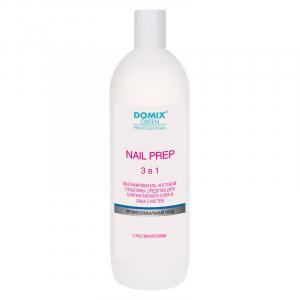 DGP Обезжириватель ногтевой пластины, средство для снятия липкого слоя и лака 3 в 1 Nail Prep, 1 л.