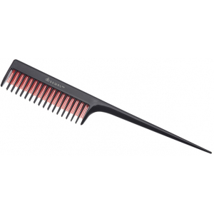СО-6129 DEWAL Расческа для начеса с пластиковым хвостиком, 20,5 см.