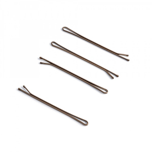 TNL Невидимки для волос 70 мм. бронзовые, 40 шт.