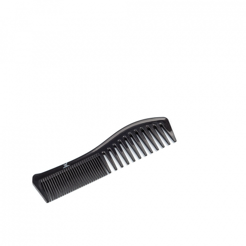 381556 TNL Расческа-гребень комбинированная 187 мм, черная