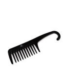 385080 TNL Расческа-гребень с ручкой-крючком 223 мм, черная