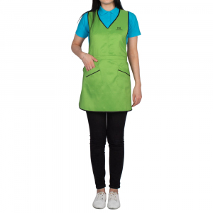 387053 TNL Фартук Оливия зеленый Н-37