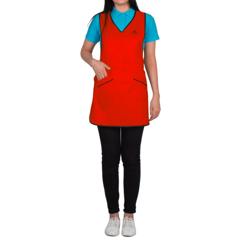 387060 TNL Фартук Оливия красный Н-37