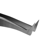 NN TL-01 Пинцет для наращивания ресниц, 114 мм, топорик