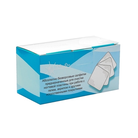 Салфетка маникюрная для искусственных покрытий White line уп. №400 белый