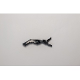 НС0056 Зажимы для волос Stavver Крокодилы 85*13 мм, 4 шт/уп.