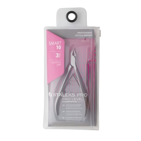 NS-10-3 Кусачки профессиональные для кожи SMART, 3 мм