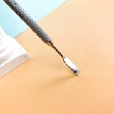 PE-51/1 Лопатка маникюрная EXPERT (пушер плоский прямой + кольцо)