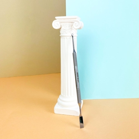 PE-51/1 Лопатка маникюрная EXPERT (пушер плоский прямой + кольцо)