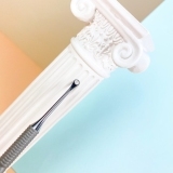 PE-51/1 Лопатка маникюрная EXPERT (пушер плоский прямой + кольцо)