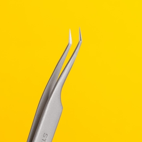 ТЕ-41/8 Пинцет профессиональный для ресниц EXPERT мини L