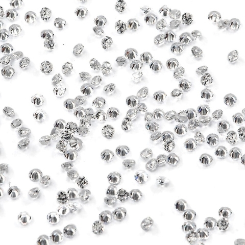 Дизайн Хрустальная крошка №03 - серебро, 1440 шт./упак.