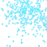 Дизайн Хрустальная крошка №04 - голубая, 1440 шт./упак.