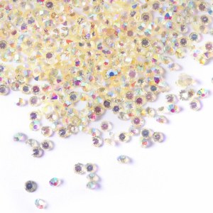 Дизайн Хрустальная крошка №04 - голографик жёлтый, 1440 шт./упак.