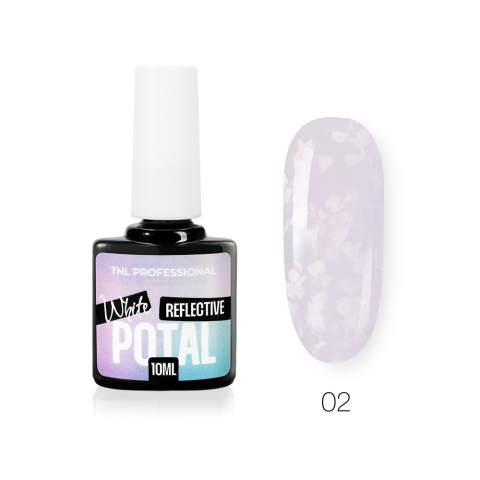 TNL Гель-лак White Potal №02 Холодно-розовый, 10 мл.