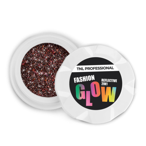 Гель для дизайна TNL Fashion Glow №01 Золотистый шоколад, 6 мл.