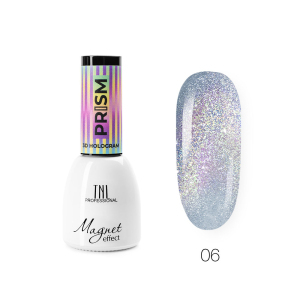 TNL Гель-лак Prism №06 Disco-azure, 7 мл.