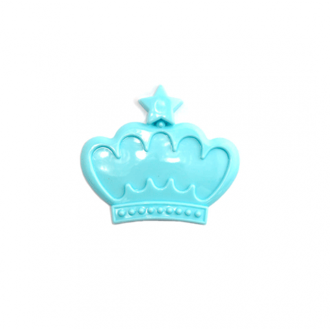 G33-04 Рамочка для типс Корона - Голубая