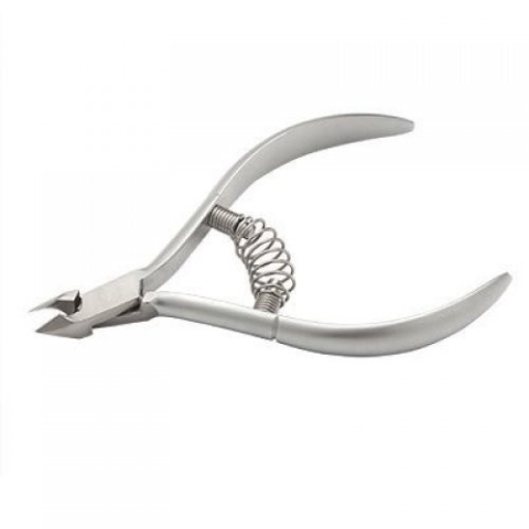 Y SK 015 Маникюрные кусачки для кутикулы (кобальт) с пружиной, кромка 7 мм