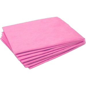 Простыня одноразовая 70*200 SS СТАНДАРТ малиновый № 10 пачка